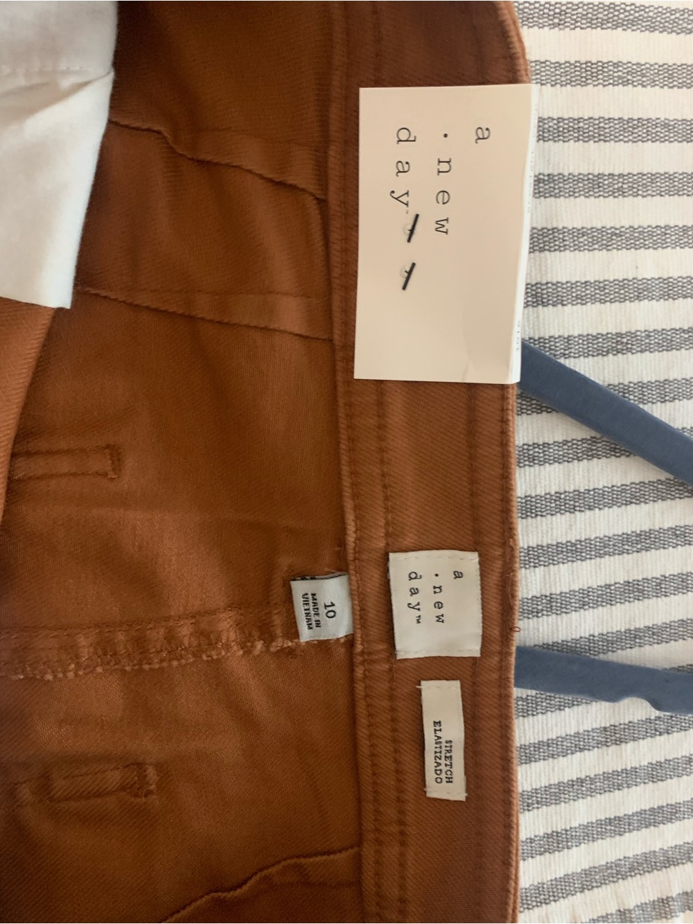 a new day Women’s  Rust Brown Chino Pants